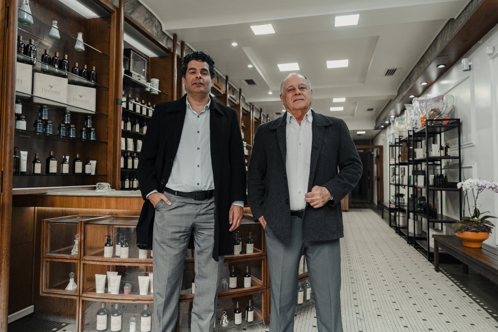 Dr. Gerson Appel e Dr. Juliano Appel na Dermus